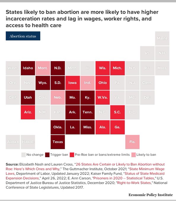 States With Strict Abortion Laws