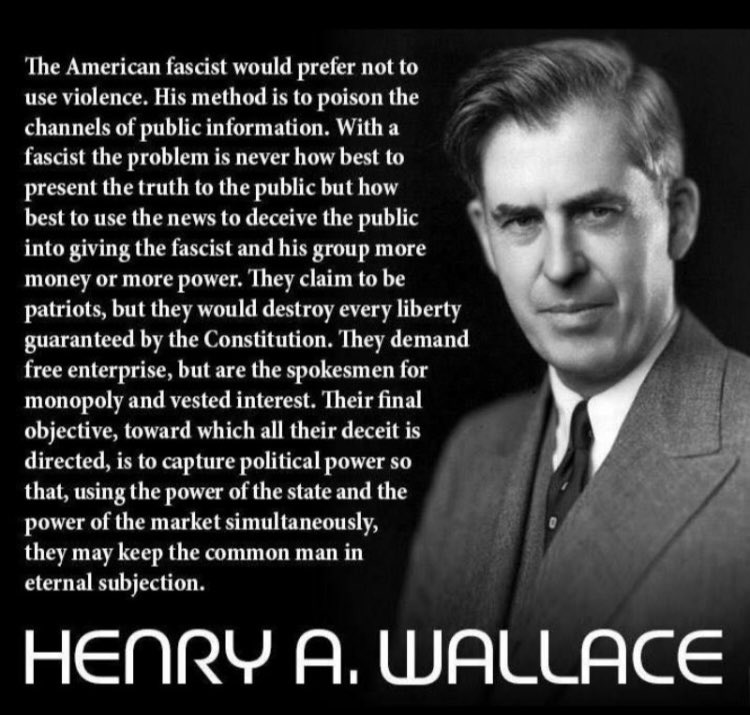 Henry Wallace on Fascism