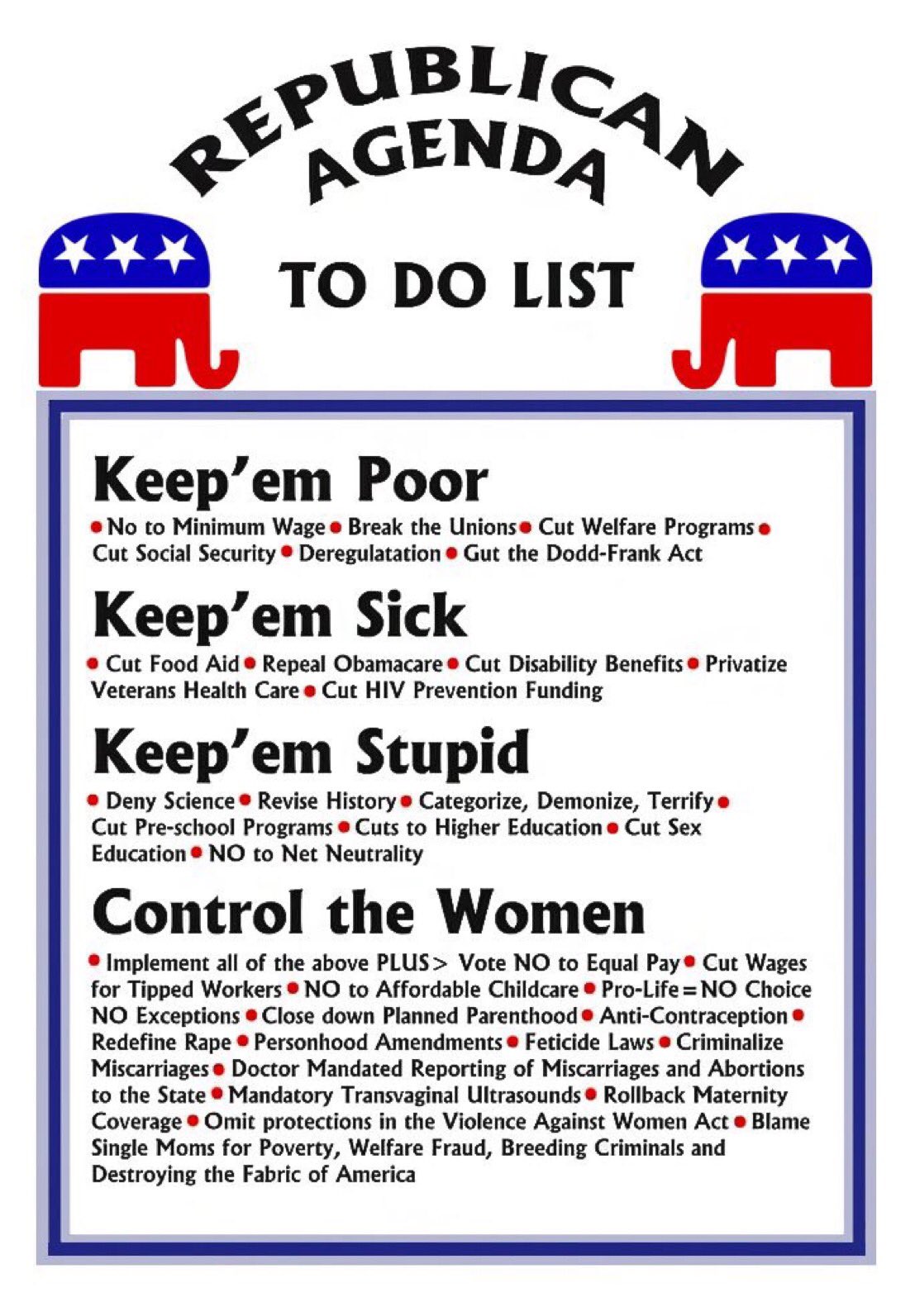 Republican Agenda