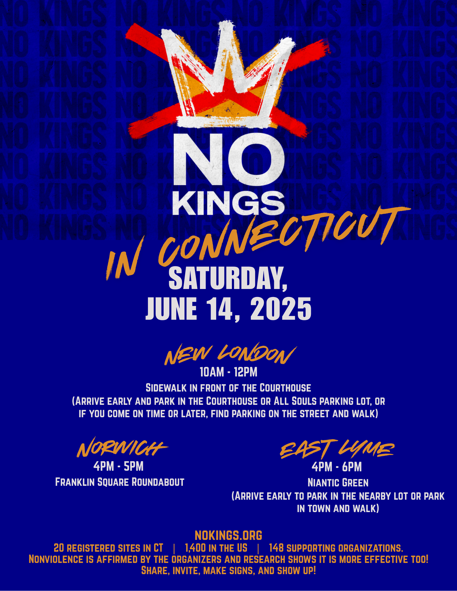 No Kings in Connecitcut